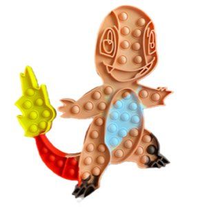 Fidget Toy Pop It Charmander
